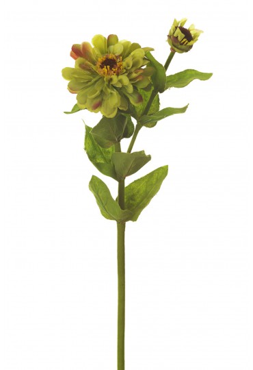 ZINNIA ARTIFICIAL 69CM VERDE