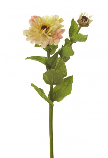 ZINNIA ARTIFICIAL 69CM ROSA