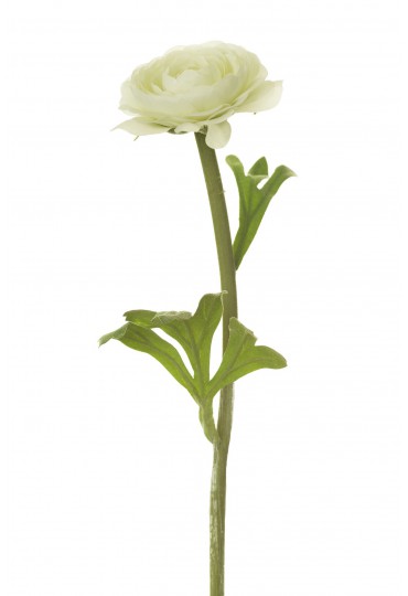 RANÚNCULUS ARTIFICIAL 40CM CREMA