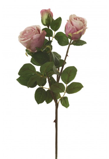 RAMANAJE ROSA ARTIFICIAL 61CM LILA