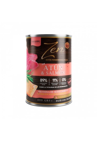 Zen Lata Perro Atun Con Salmon Puppy 400Gr