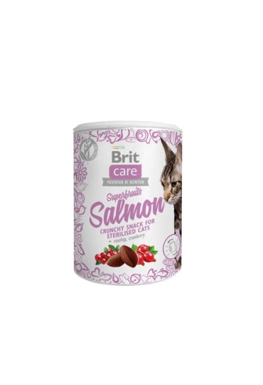 Brit Care Cat Snack Salmon 100Gr