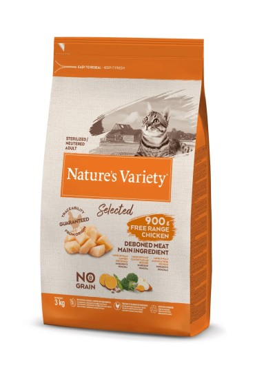 Nature´S Variety Sel Stz Fr Chkn 3Kg