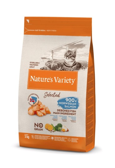 Nature´S Variety Sel Stz Nrw Slmn 3Kg