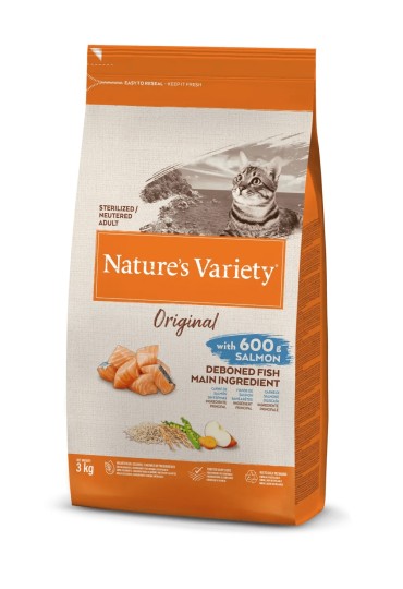 Nature´S Variety Orig Stz Slmn 3Kg