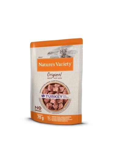 Nature´S Variety Cat Adult Pate Pavo 70G