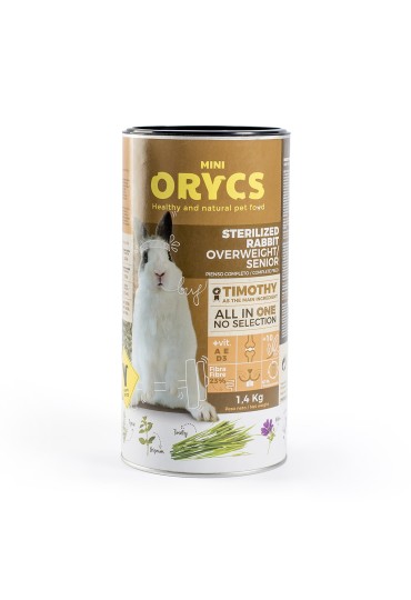 Mini Orycs Sterilized Rabbit 1.4 Kg