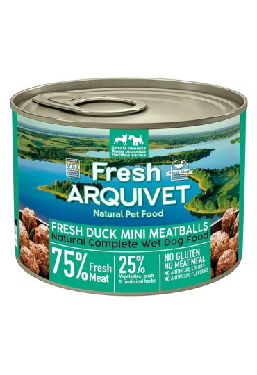 Arquivet Fresh Mini Albóndigas Con Pato 200 Gr.