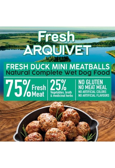 Arquivet Fresh Mini Albóndigas Con Pato 200 Gr.