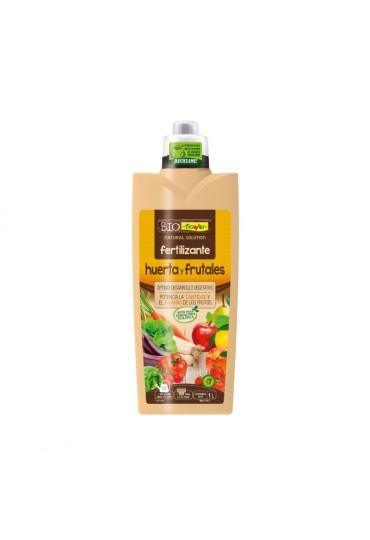 Bioflower Fertilizante Huerta Y Frutales 1L