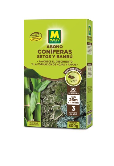 Abono Coniferas Setos Y Bambu Eco 800Gr