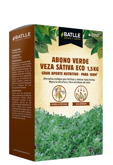 Fertilizante Abono Verde Veza 1.5 Kg