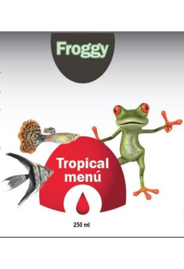 FROGGY TROPICAL MENU