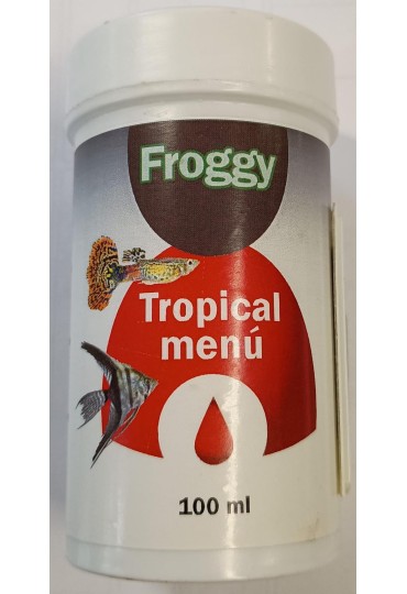 FROGGY TROPICAL MENU