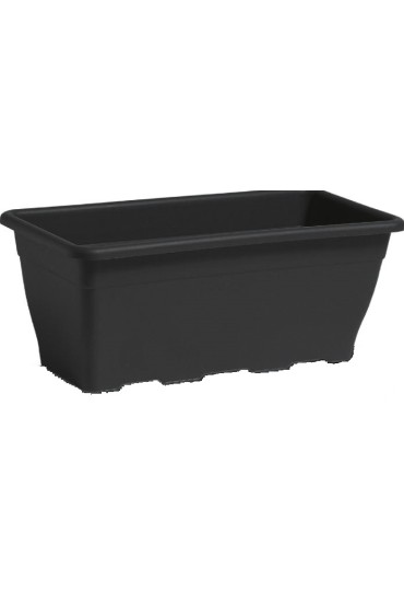 JARDINERA PLASTICO DOMUS ANTRACITA