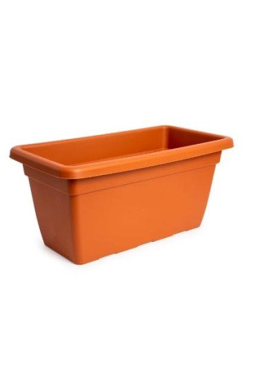 JARDINERA PLASTICO DOMUS TERRACOTA