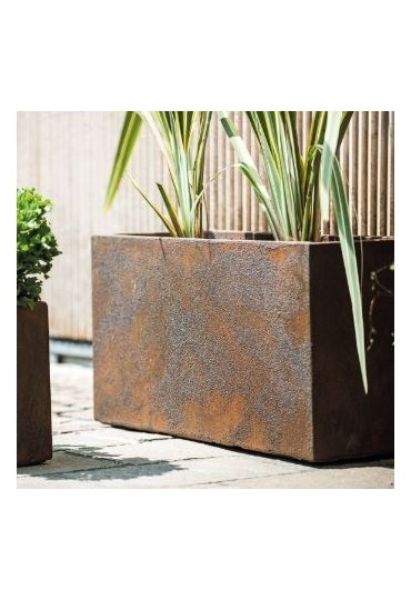 JARDINERA MURO RUST